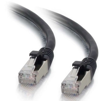 CablesToGo 2FT CAT6 SNAGLESS STP CABLE-BLK