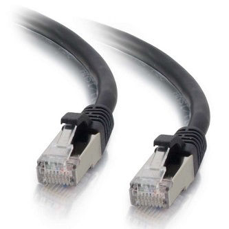 CablesToGo 8FT CAT6 SNAGLESS STP CABLE-BLK