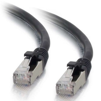 CablesToGo 35FT CAT6 SNAGLESS STP CABLE-BLK