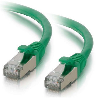 CablesToGo 1FT CAT6 SNAGLESS STP CABLE-GRN