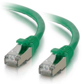 CablesToGo 2FT CAT6 SNAGLESS STP CABLE-GRN