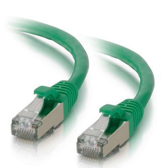 CablesToGo 10FT CAT6 SNAGLESS STP CABLE-GRN