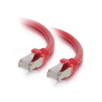 CablesToGo 1FT CAT6 SNAGLESS STP CABLE-RED