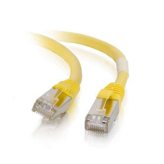 CablesToGo 1FT CAT6 SNAGLESS STP CABLE-YELLOW