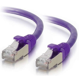 CablesToGo 1FT CAT6 SNAGLESS STP CABLE-PUR