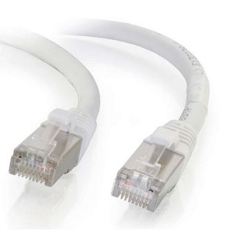 CablesToGo 2FT CAT6 SNAGLESS STP CABLE-WHT
