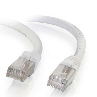 CablesToGo 3FT CAT6 SNAGLESS STP CABLE-WHT
