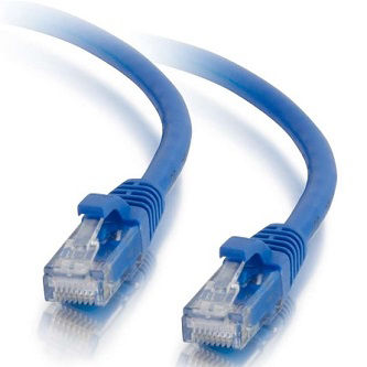 CablesToGo 6IN CAT5E SNAGLESS UTP CABLE-BLU