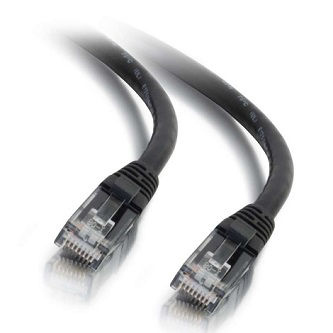 CablesToGo 6IN CAT6 SNAGLESS UTP CABLE-BLK