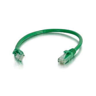 CablesToGo 6IN CAT6 SNAGLESS UTP CABLE-GREEN