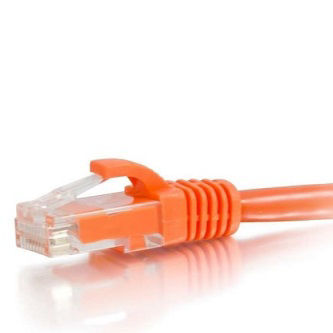 CablesToGo 6IN CAT6 SNAGLESS UTP CABLE-ORG