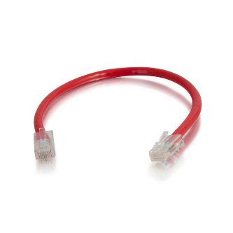 CablesToGo 6IN CAT6 NONBOOTED UTP CABLE-RED