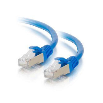 CablesToGo 6IN CAT6 SNAGLESS STP CABLE-BLU