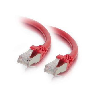 CablesToGo 6IN CAT6 SNAGLESS STP CABLE-RED