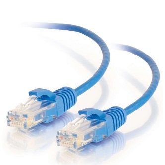 CablesToGo 5ft Cat6 UTP 28awg Blue