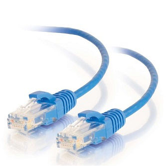 CablesToGo 6ft Cat6 UTP 28awg Blue