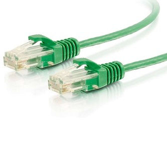 CablesToGo 5ft Cat6 Cable UTP Slim 28awg Green
