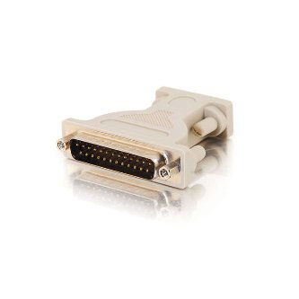 CablesToGo DB9F TO DB25M SERIAL ADAPTER BEIGE