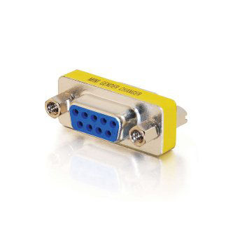 CablesToGo DBP9 F/F MINI GENDER CHANGER NICKEL