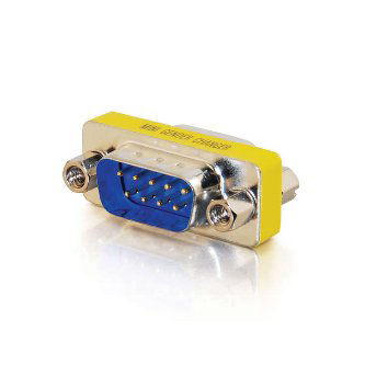CablesToGo DB9 M/M MINI GENDER CHANGER COUPLER