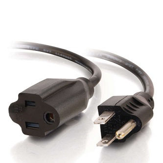 CablesToGo 15FT OUTLET SAVER POWER EXT CORD
