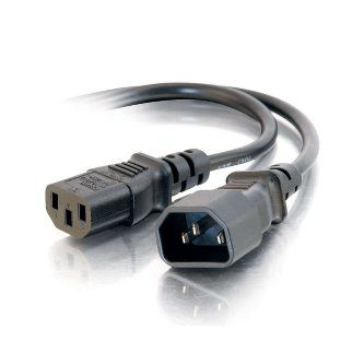 CablesToGo 3' COMPUTER POWER EXTENSION CORD