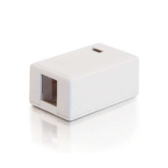 CablesToGo 15-KEYSTONE SURFACE MOUNT BOX1-PORT