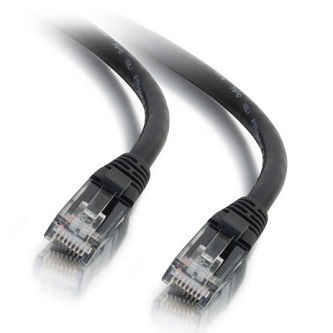 CablesToGo 8FT CAT6 SNAGLESS UTP CABLE-BLK