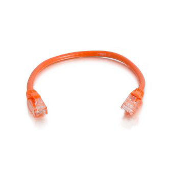 CablesToGo 6FT CAT6 SNAGLESS UTP CABLE-ORANGE