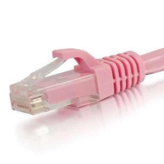 CablesToGo 2FT CAT6 SNAGLESS UTP CABLE-PNK