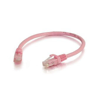CablesToGo 7ft Pink Cat6 Snagless Patch Cable