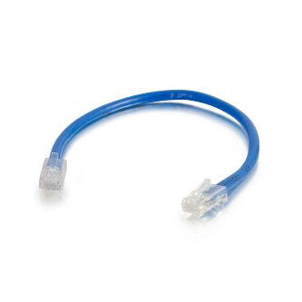 CablesToGo 7FT CAT6 NONBOOTED UTP CABLE-BLUE