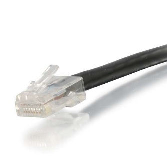 CablesToGo 5FT CAT6 NONBOOTED UTP CABLE-BLACK
