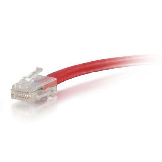 CablesToGo 1FT CAT6 NONBOOTED UTP CABLE-RED