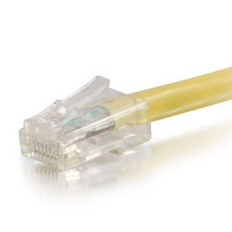 CablesToGo 1FT CAT6 NONBOOTED UTP CABLE-YELLOW