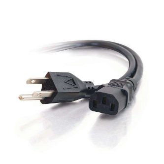 CablesToGo 15' UNIVERSAL POWER CORD BLACK