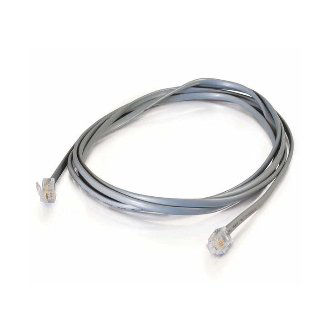 CablesToGo 14' RJ11 MODULAR TELEPHONE CABLE