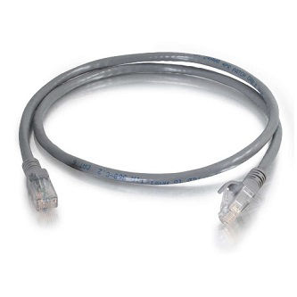 CablesToGo 25ft CAT6 SNAGLESS PATCH CBL GRY - TAA
