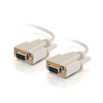 CablesToGo 1' DB9 F/F NULL MODEM CABLE BEIGE