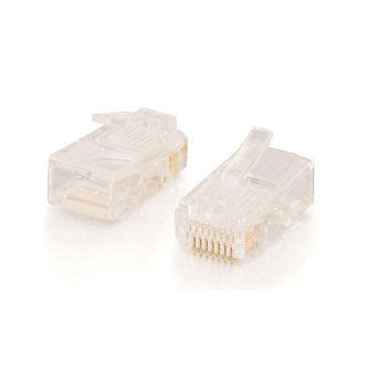 CablesToGo RJ45 CAT5 MOD PLUG RND STRNDEDCBL 100PK