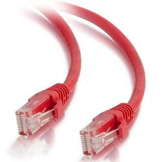 CablesToGo 5FT CAT5E SNAGLESS UTP CABLE-RED