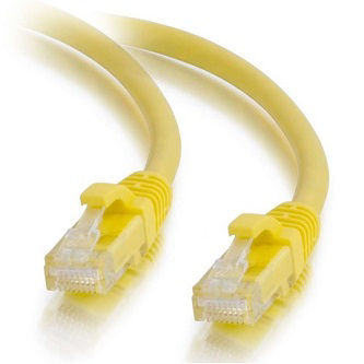 CablesToGo 5FT CAT5E SNAGLESS UTP CABLE-YLW