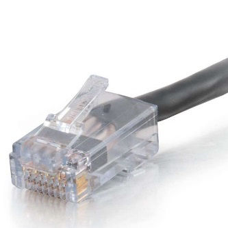 CablesToGo QS 5FT CAT6 NON BOOTED CMP BLK