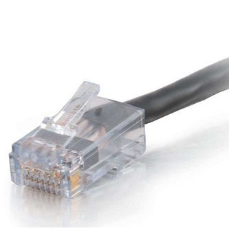 CablesToGo QS 7FT CAT6 NON BOOTED CMP BLK