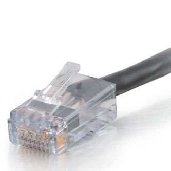 CablesToGo QS 20FT CAT6 NON BOOTED CMP BLK