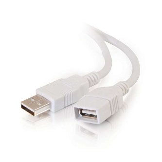 CablesToGo 2M USB 2.0 A/A EXTENSION CABLEWHITE