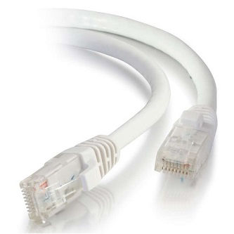CablesToGo 5FT CAT5E SNAGLESS UTP CABLE-WHT