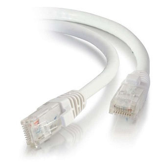 CablesToGo 3FT CAT5E SNAGLESS UTP CABLE-WHT