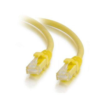 CablesToGo 100ft CAT5E SNAGLESS PATCH CBLYELLOW