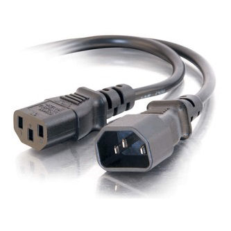 CablesToGo 15ft COMPUTER POWER CORD EXT